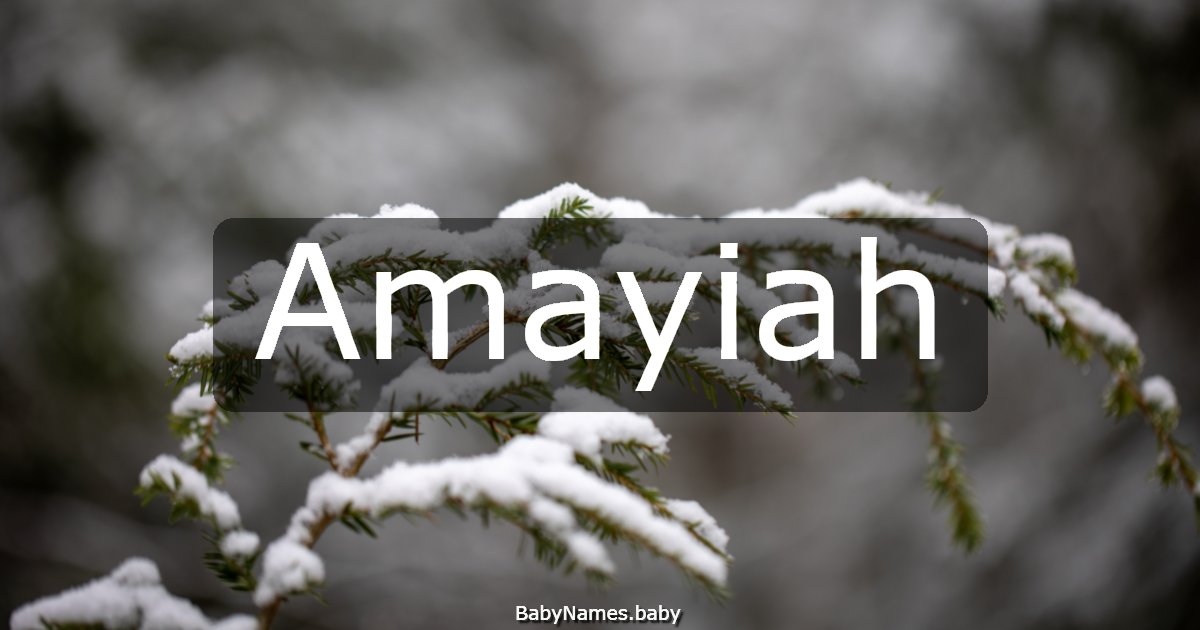 Amayiah