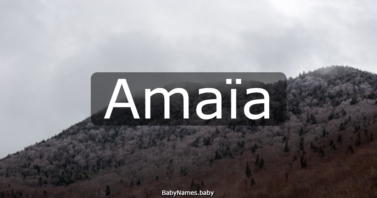 Amaïa