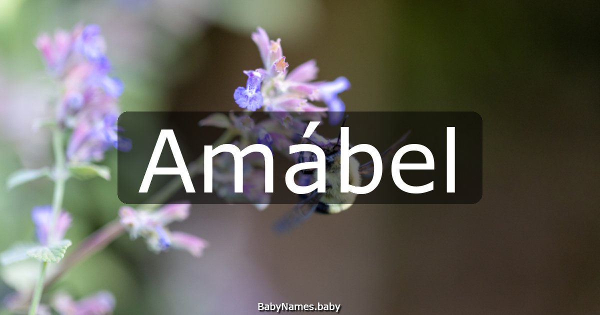 Amábel