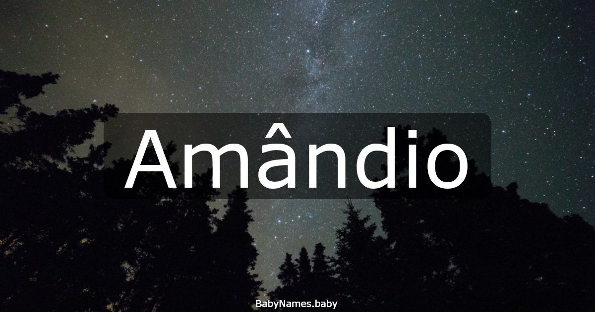 Amândio