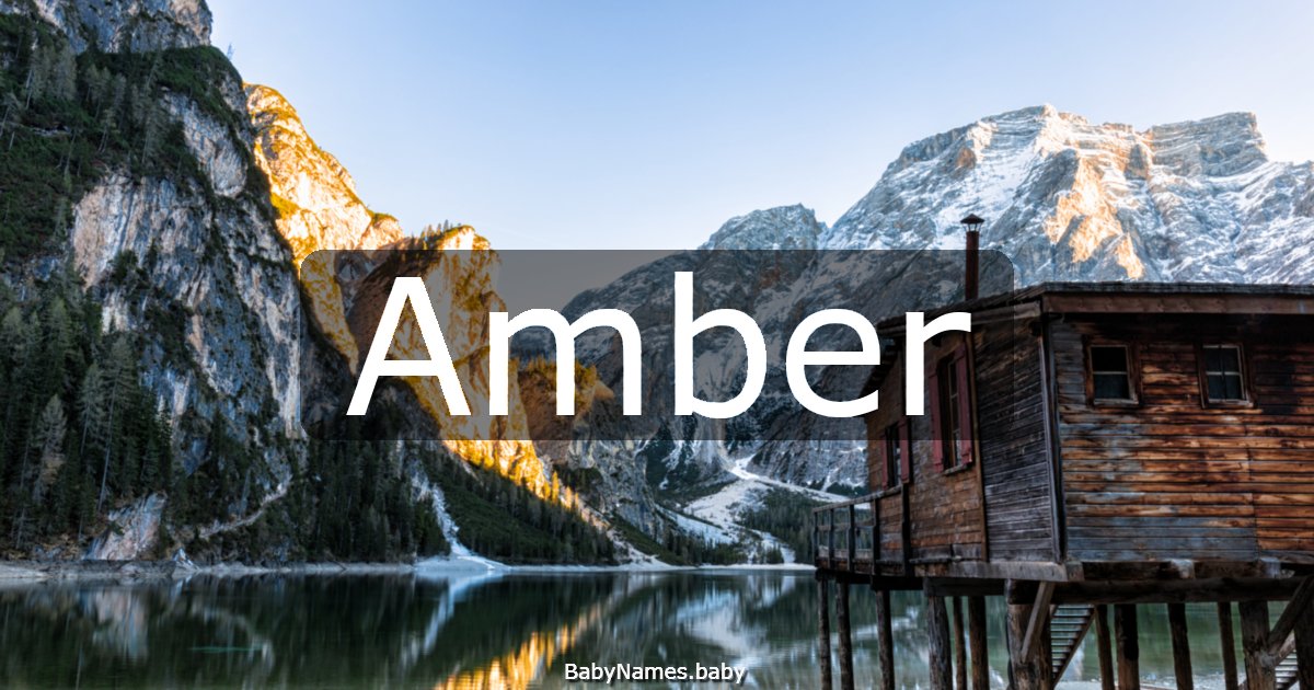 Amber