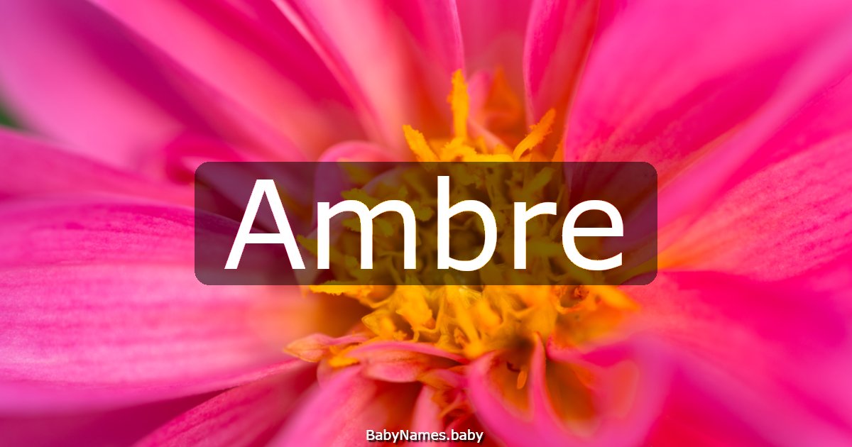 Ambre