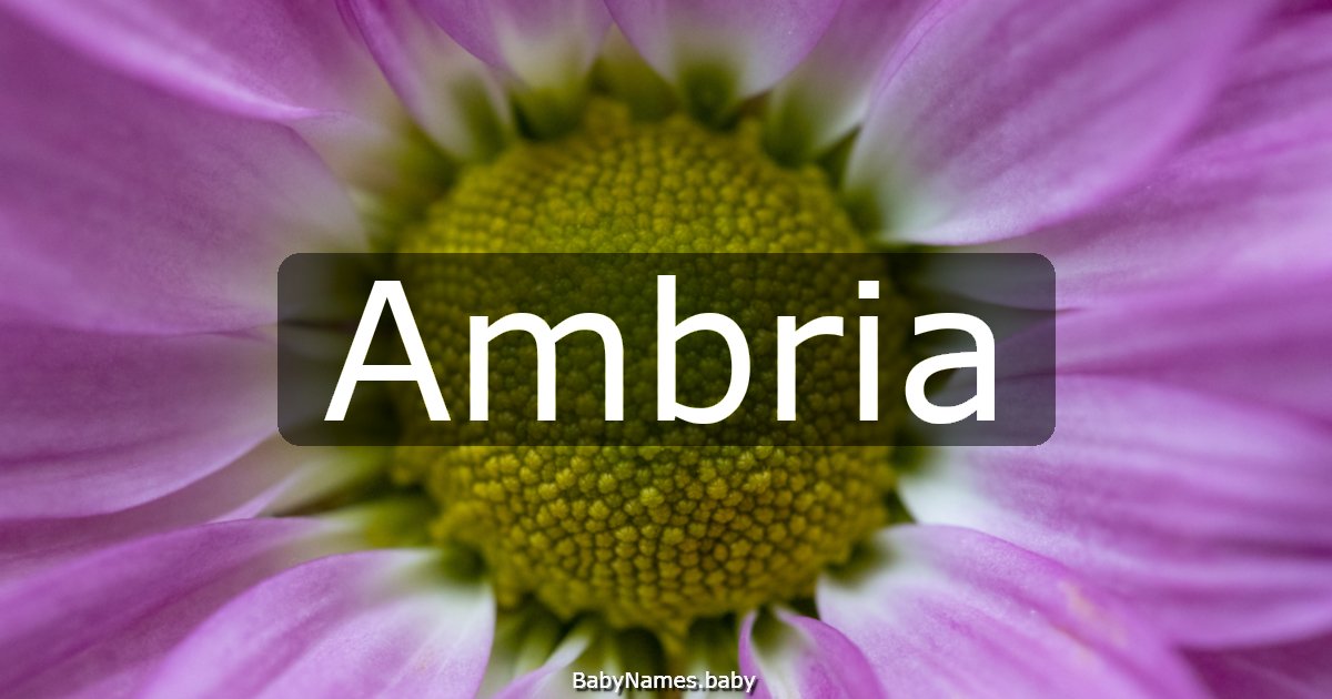 Ambria
