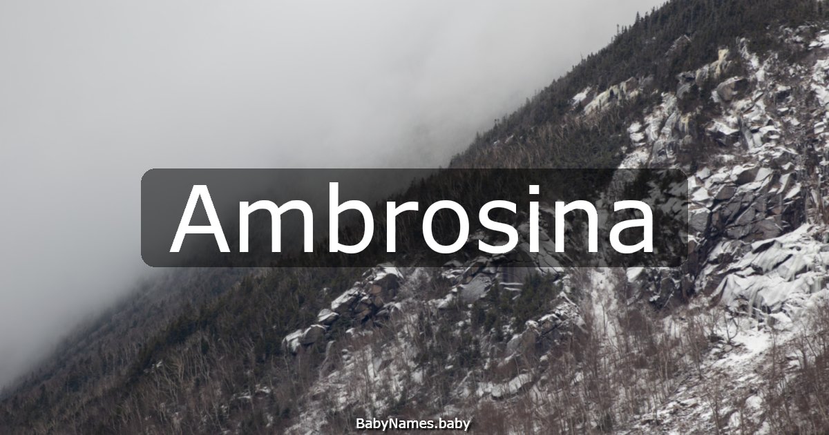 Ambrosina