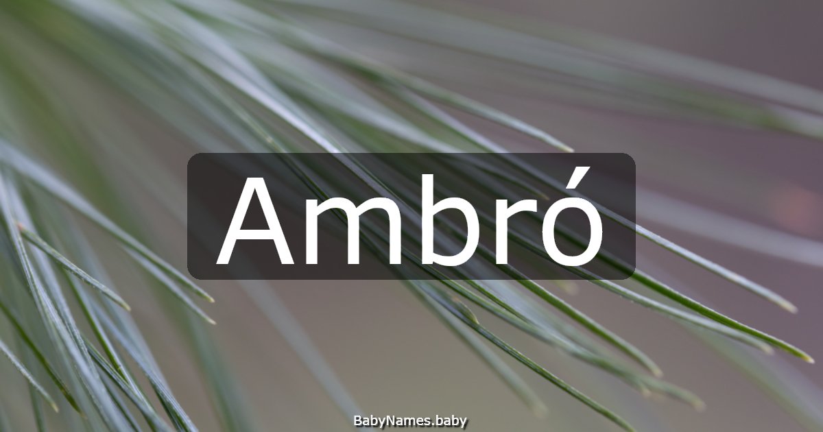 Ambró