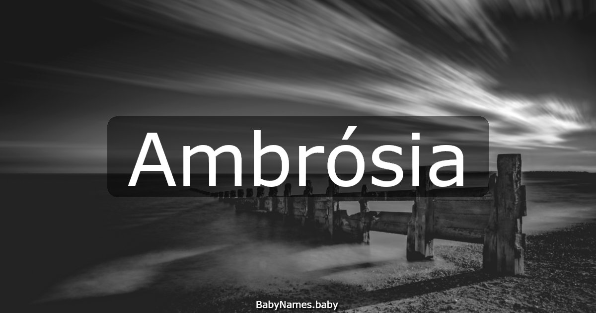 Ambrósia