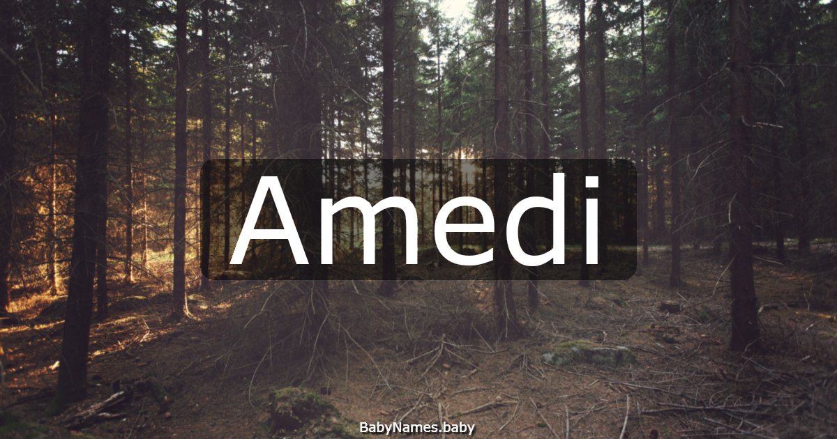 Amedi