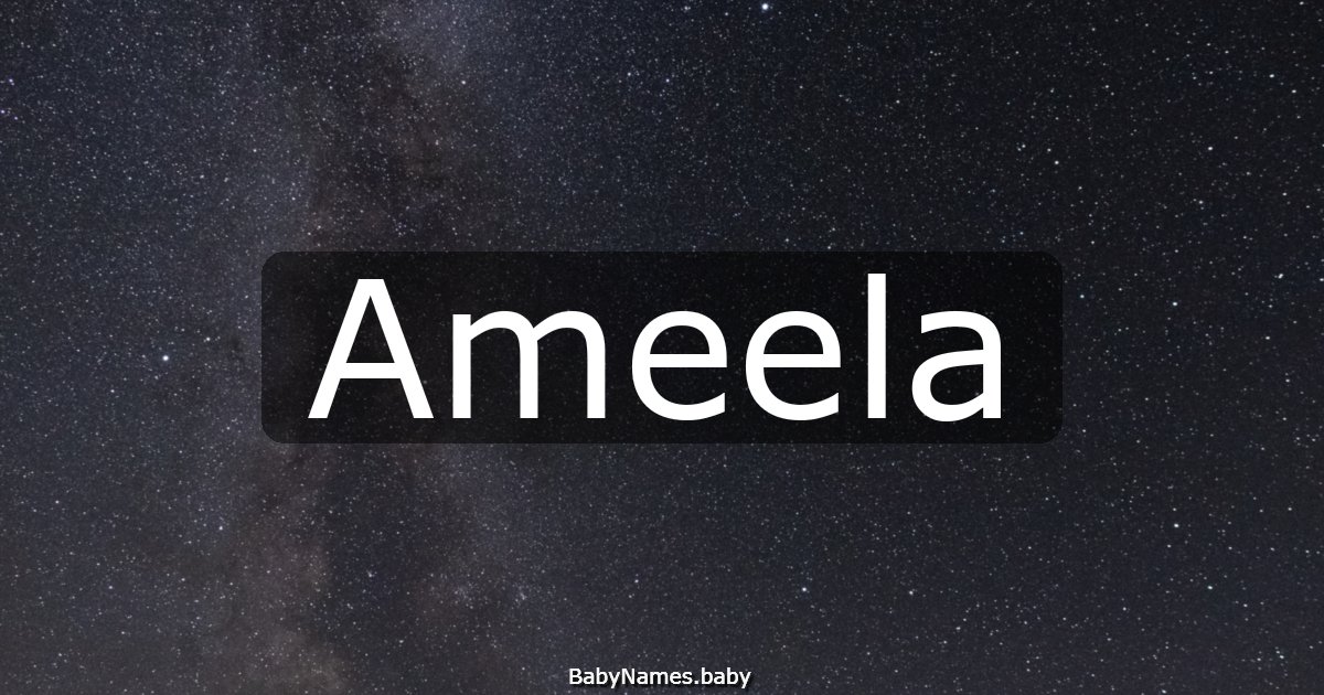 Ameela
