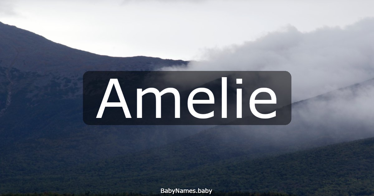 Amelie