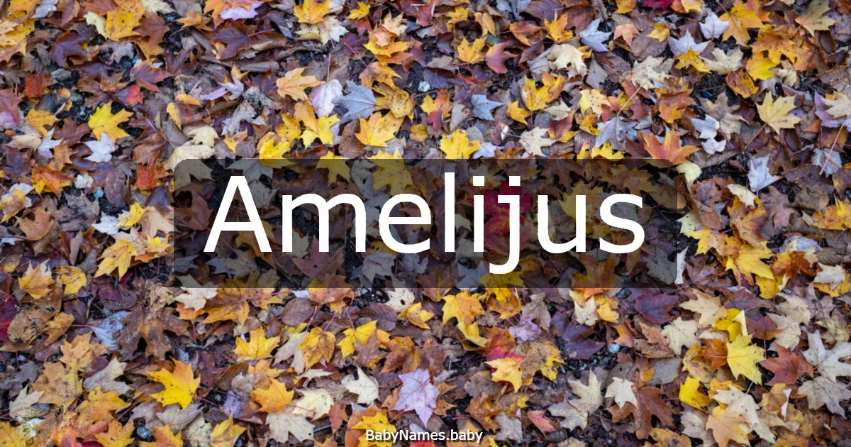 Amelijus