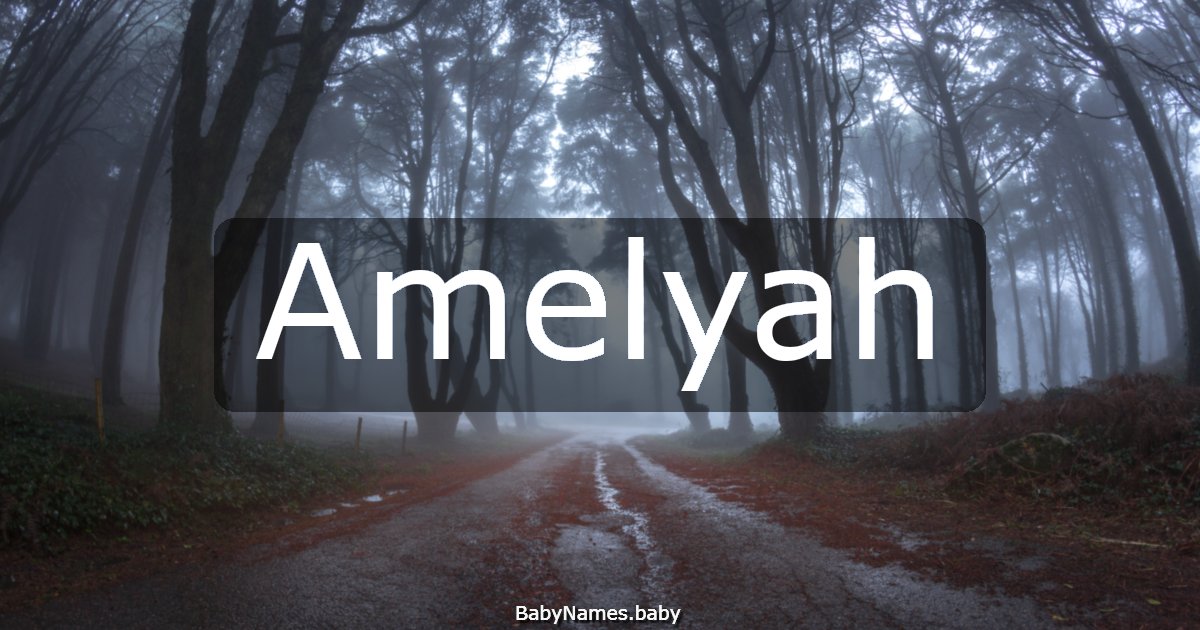 Amelyah