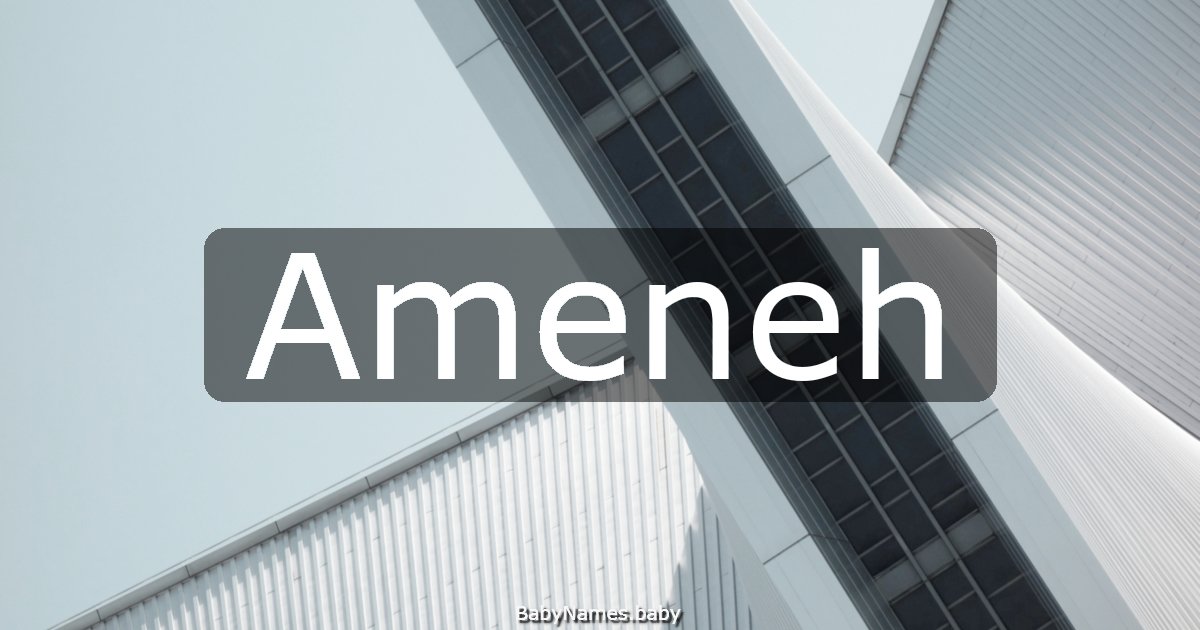 Ameneh