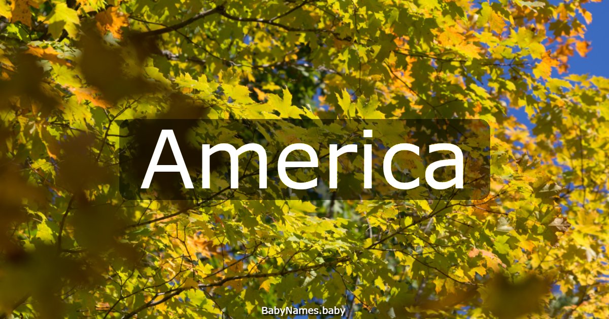 America