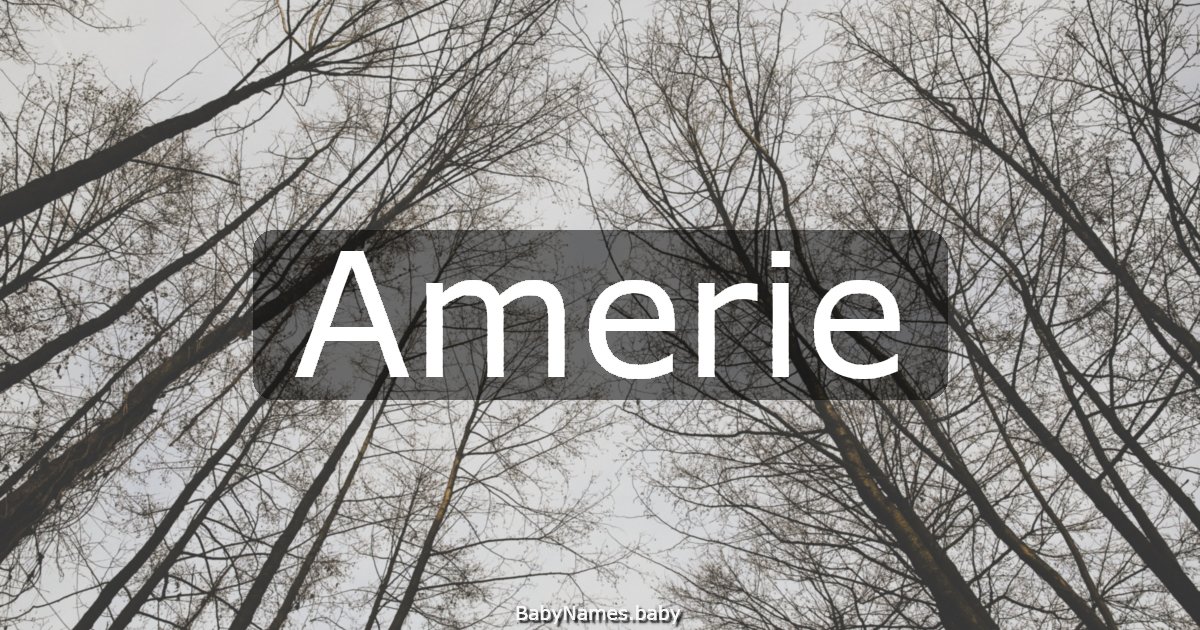 Amerie