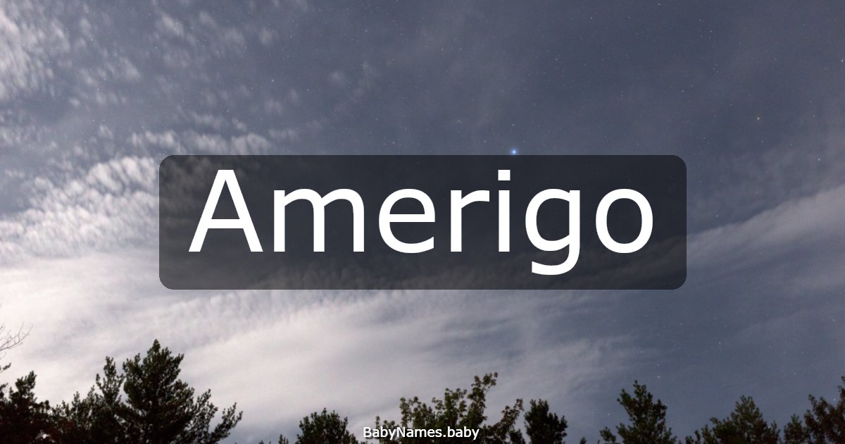 Amerigo
