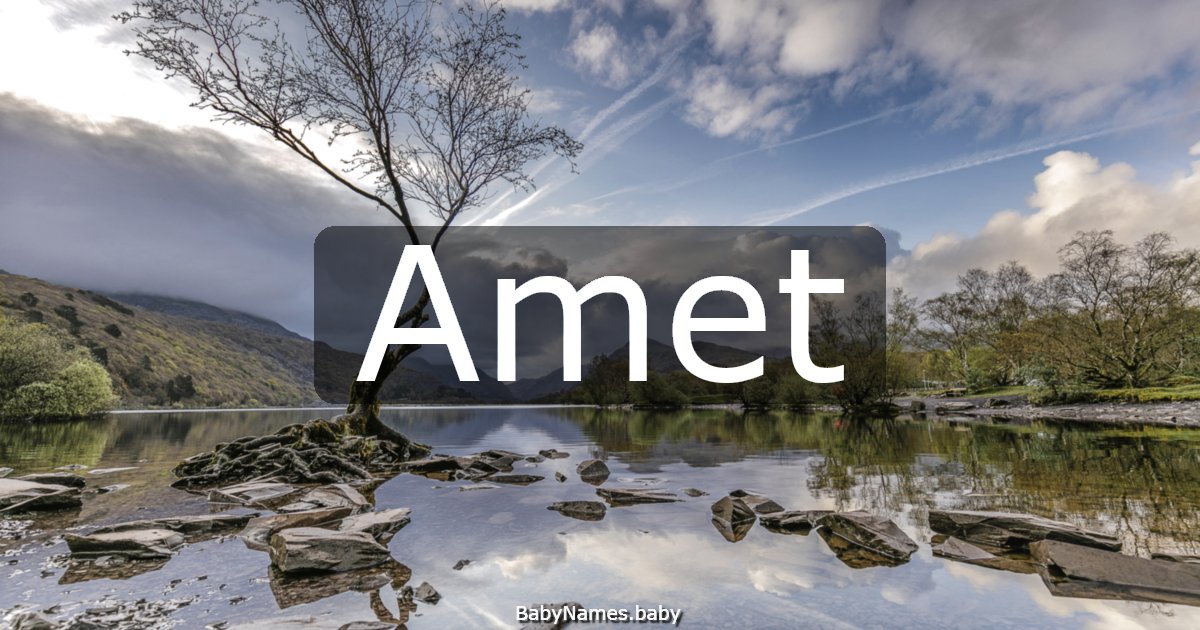 Amet