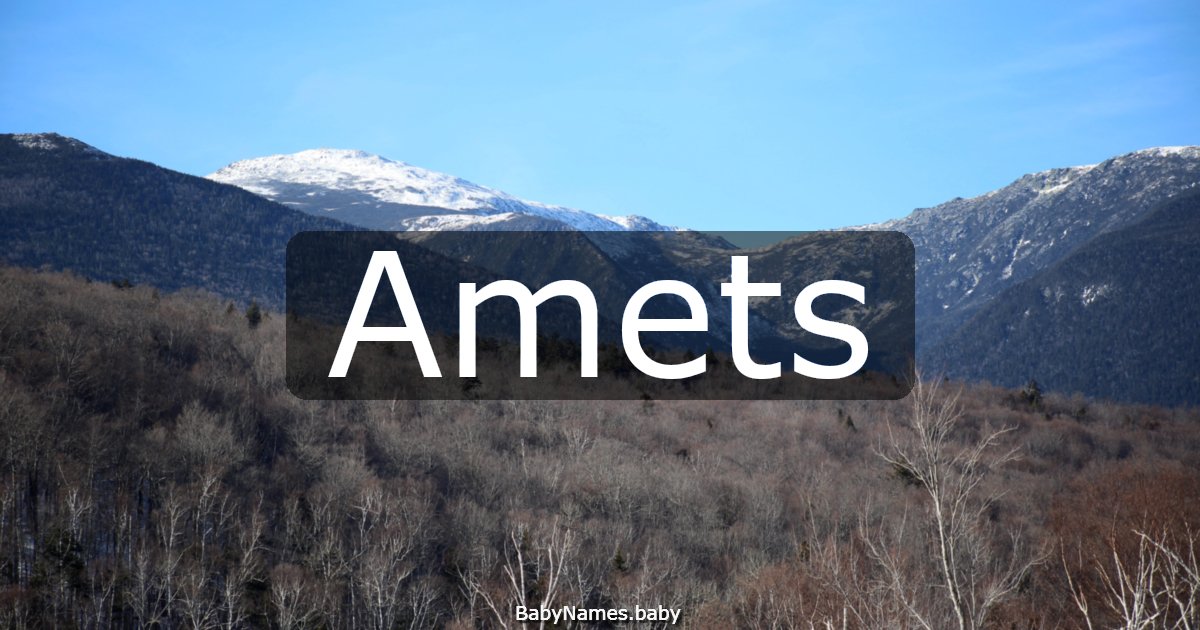 Amets