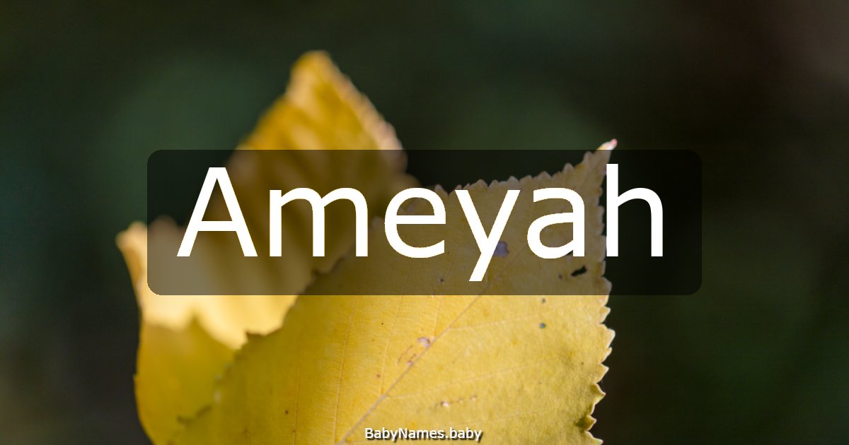 Ameyah