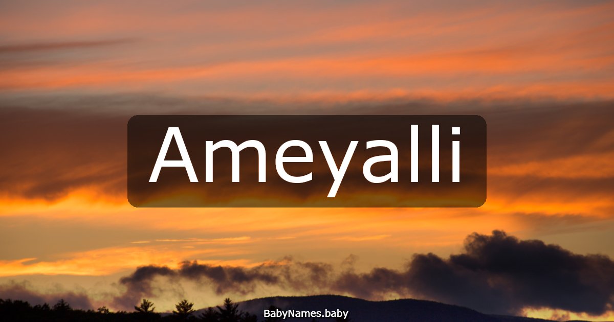 Ameyalli