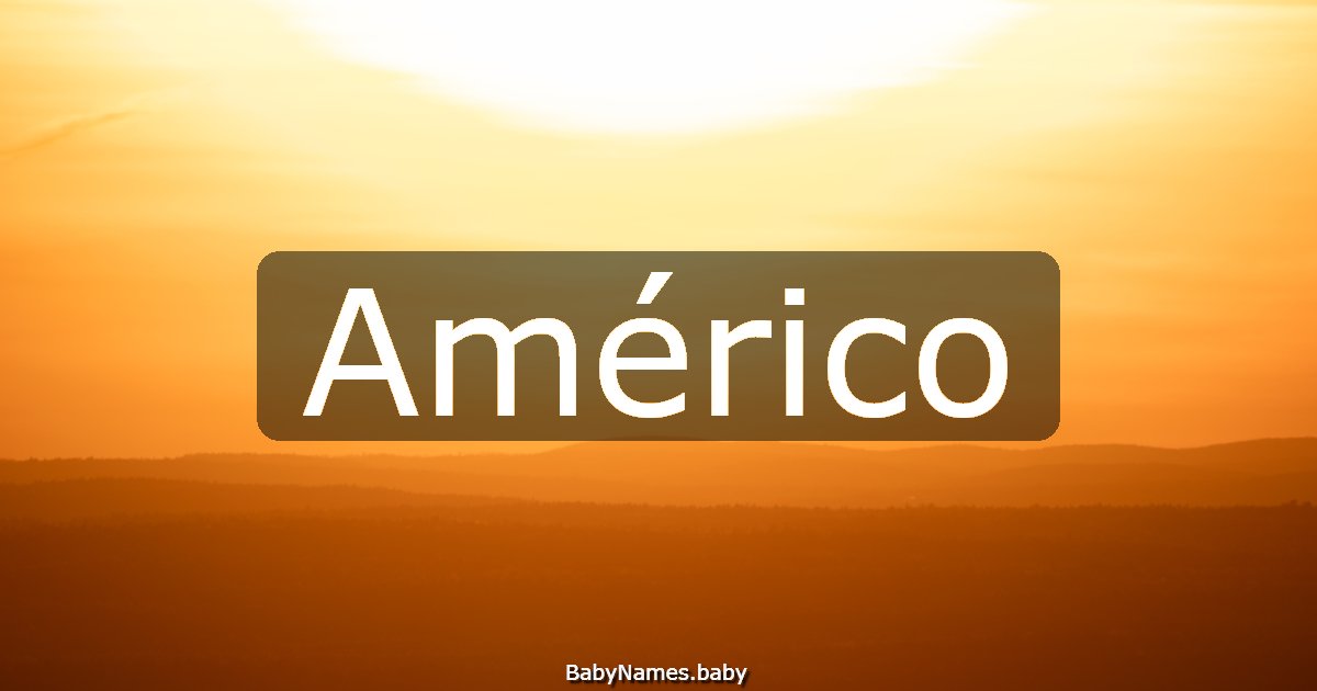 Américo