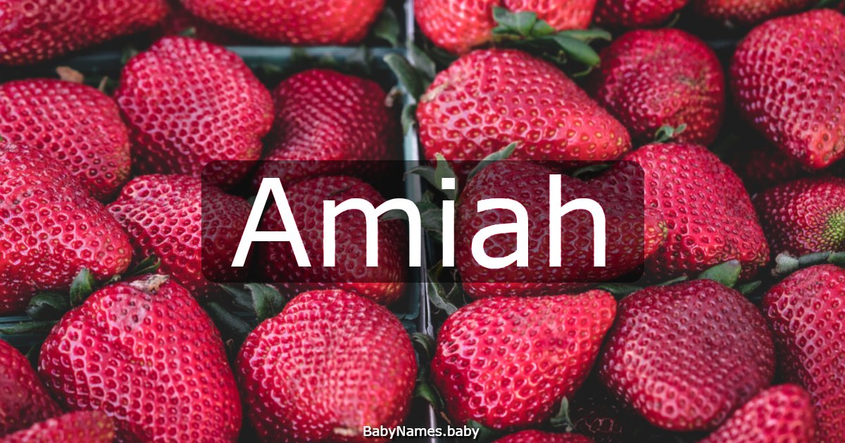 Amiah