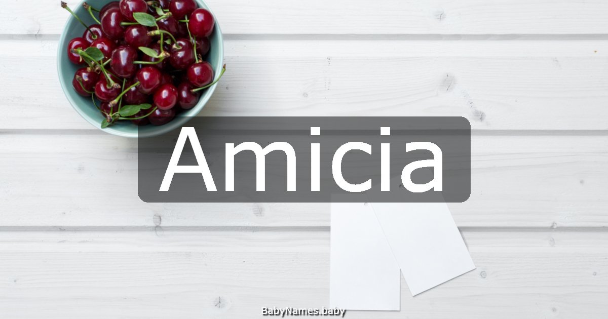 Amicia