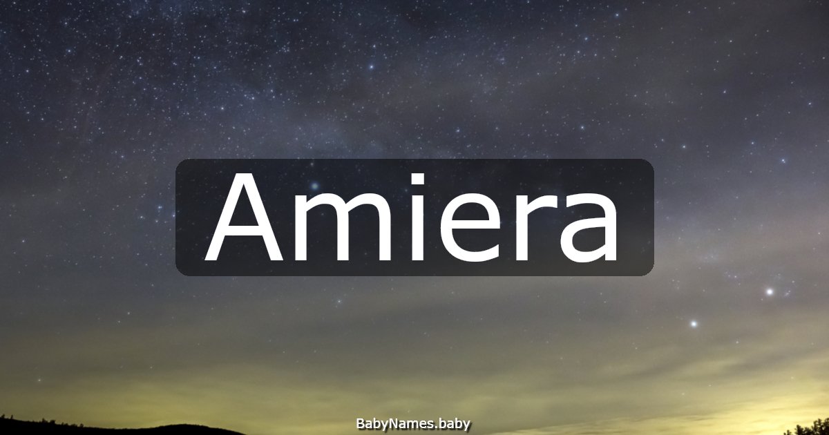 Amiera