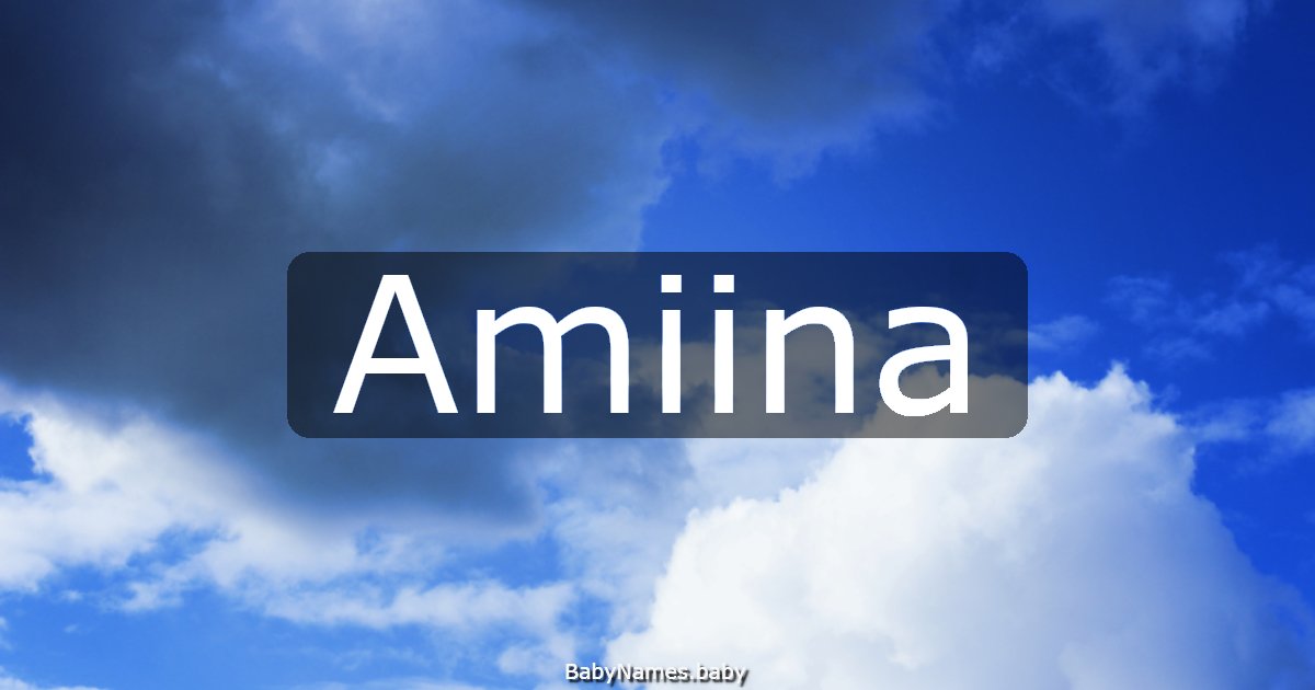 Amiina
