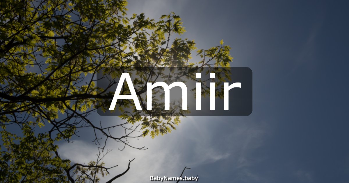 Amiir