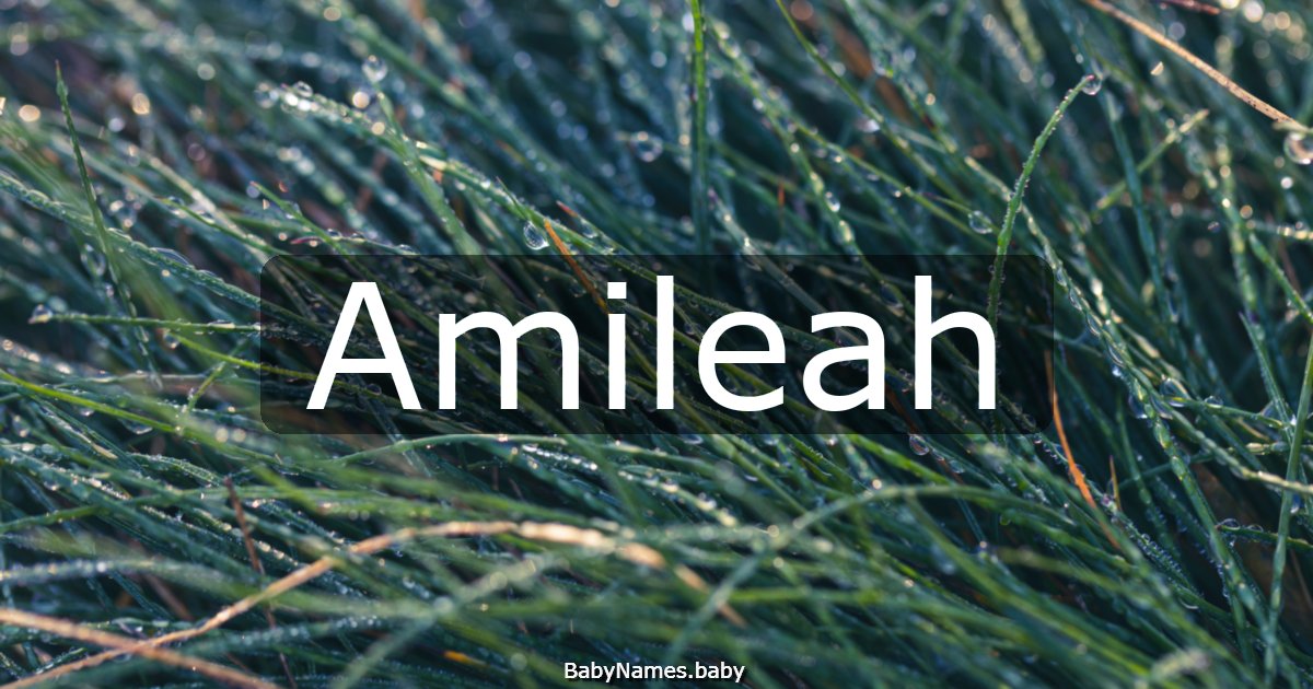 Amileah