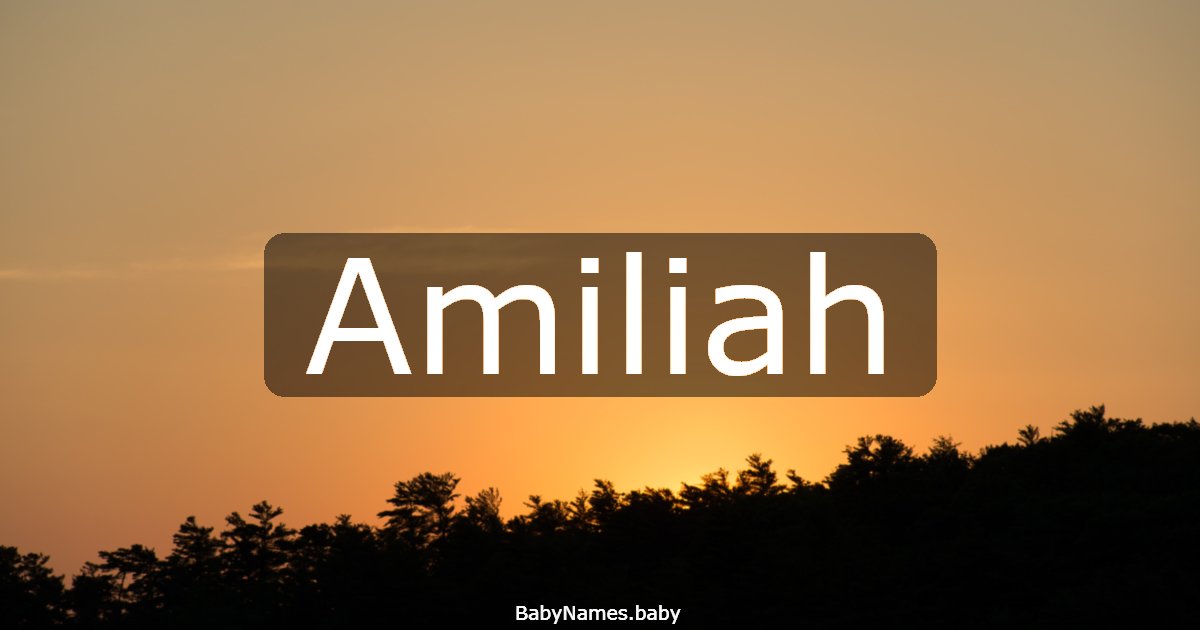 Amiliah
