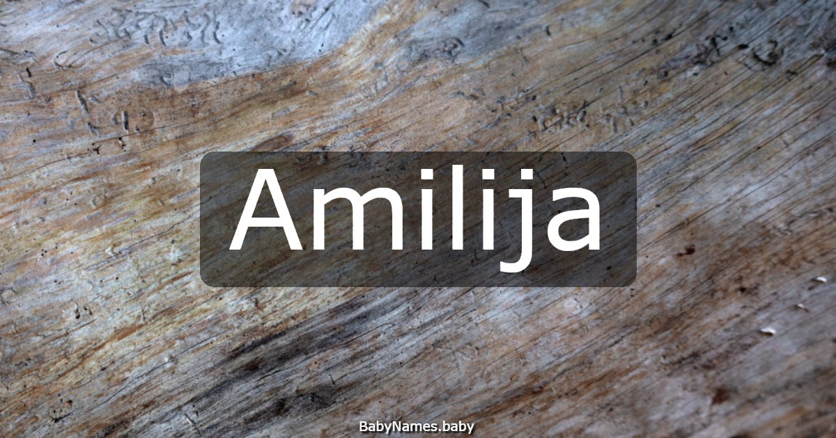 Amilija