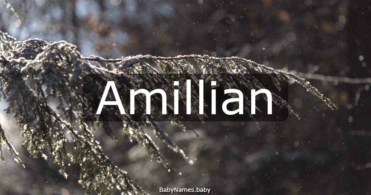 Amillian