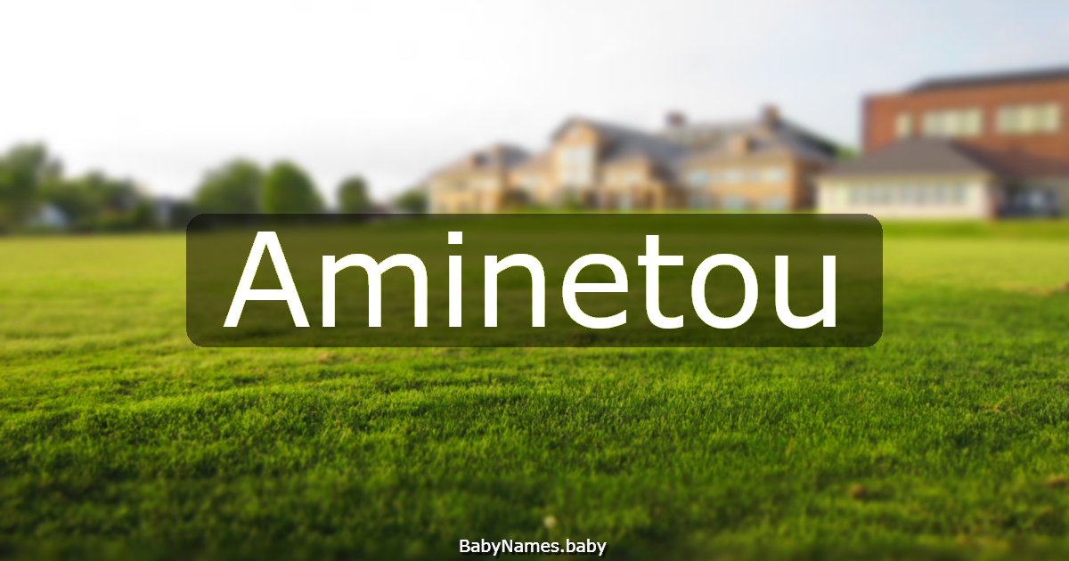 Aminetou