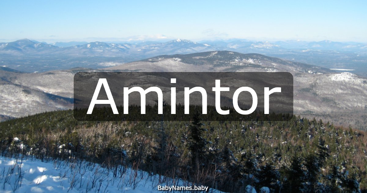 Amintor