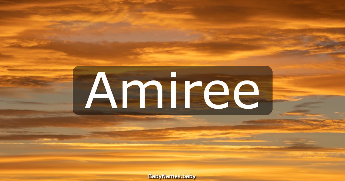 Amiree