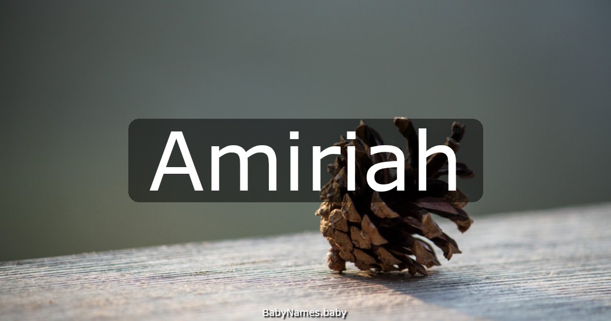 Amiriah
