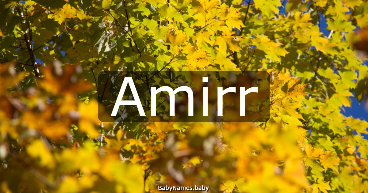 Amirr