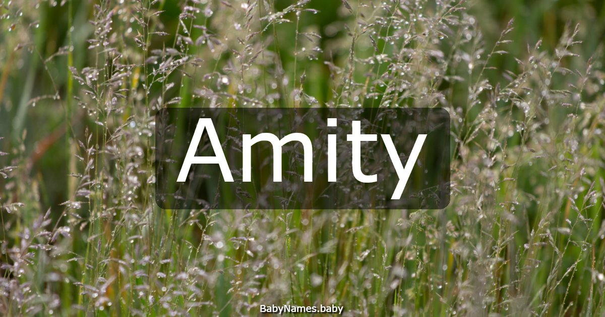 Amity