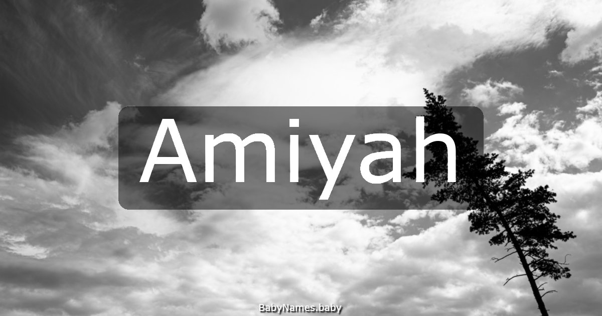 Amiyah