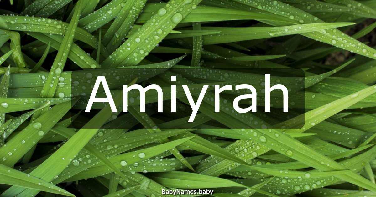Amiyrah