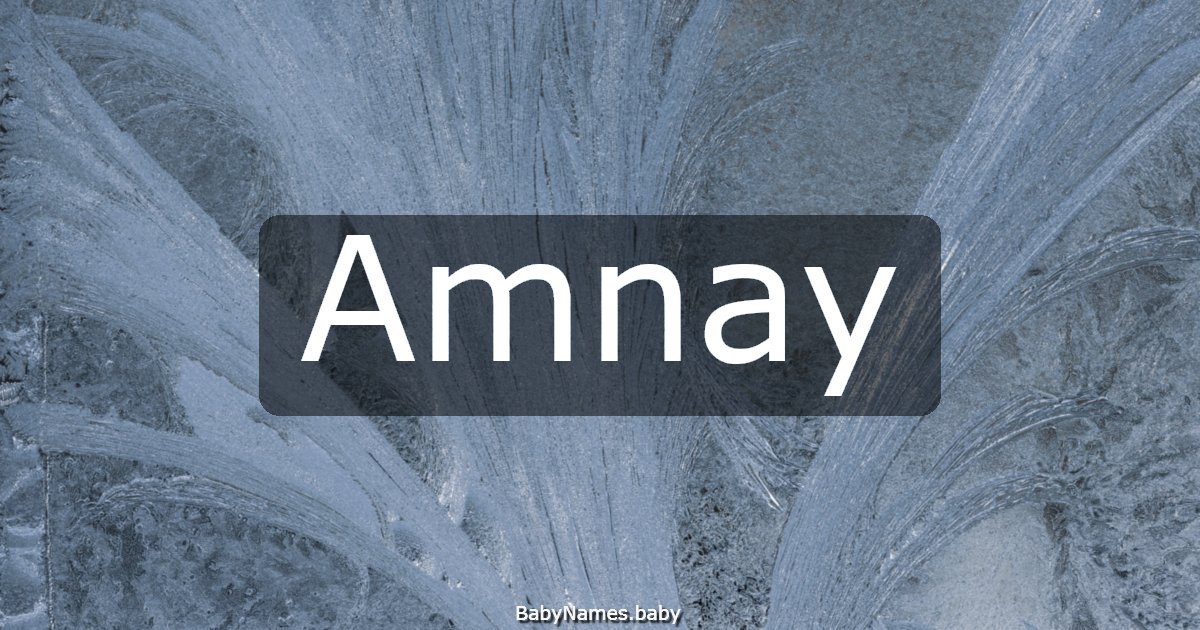 Amnay
