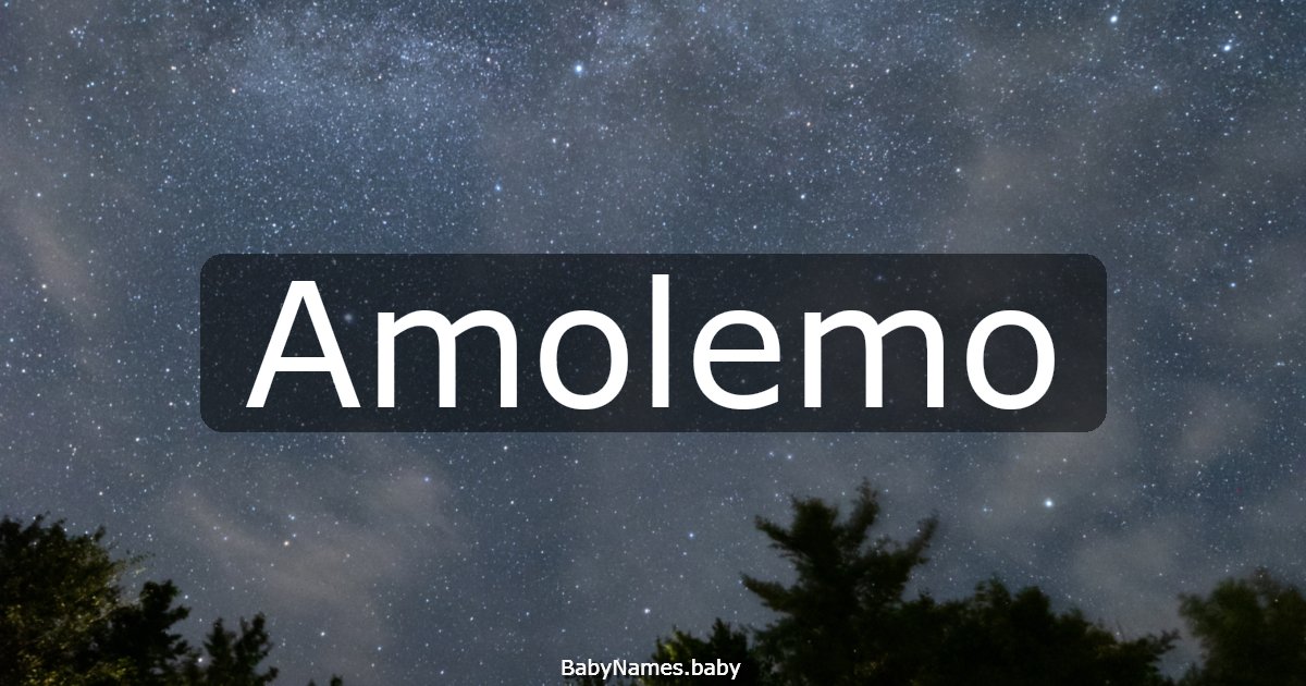 Amolemo