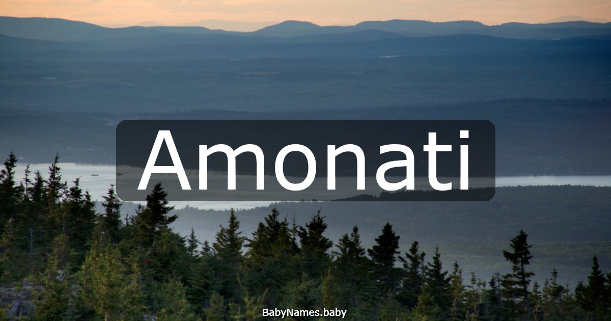Amonati