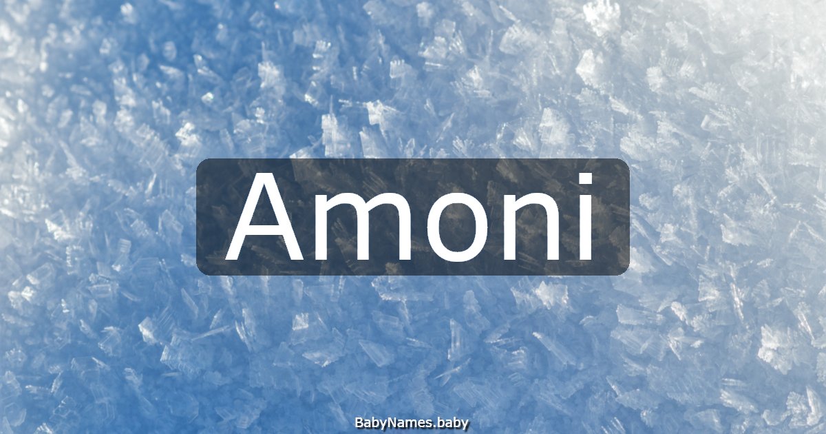 Amoni