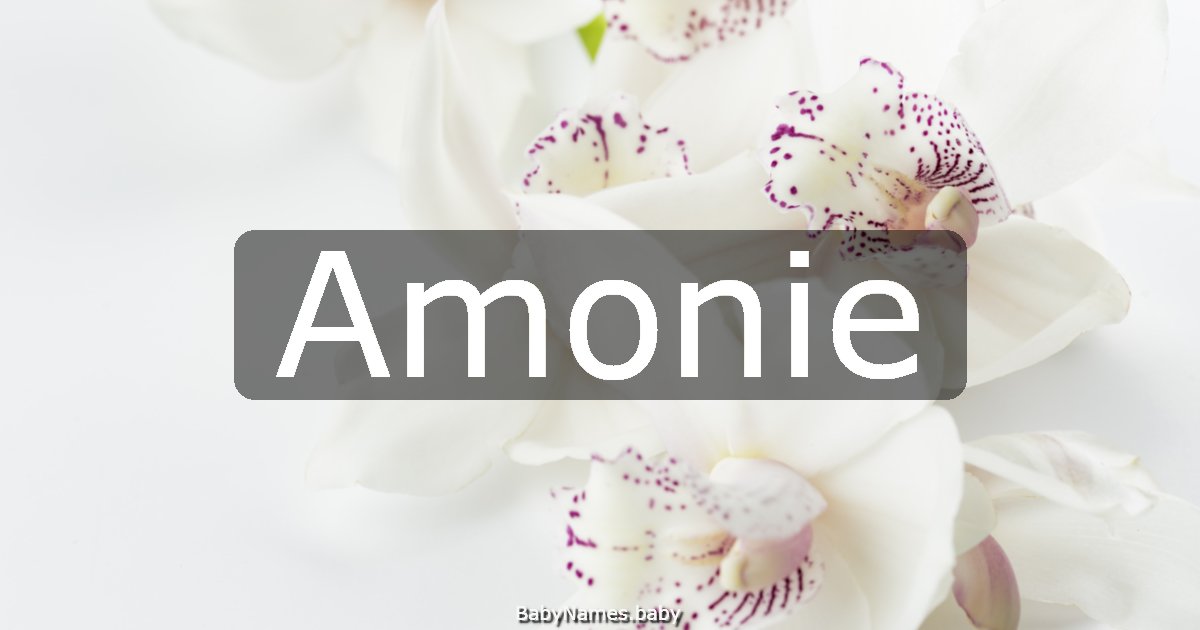 Amonie