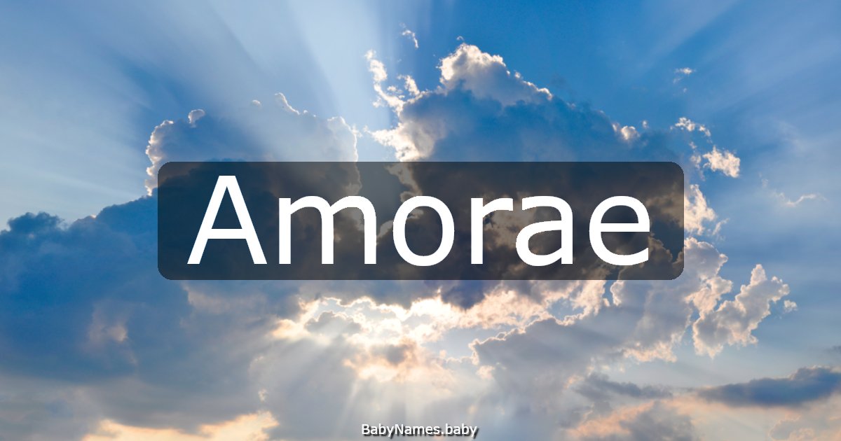 Amorae