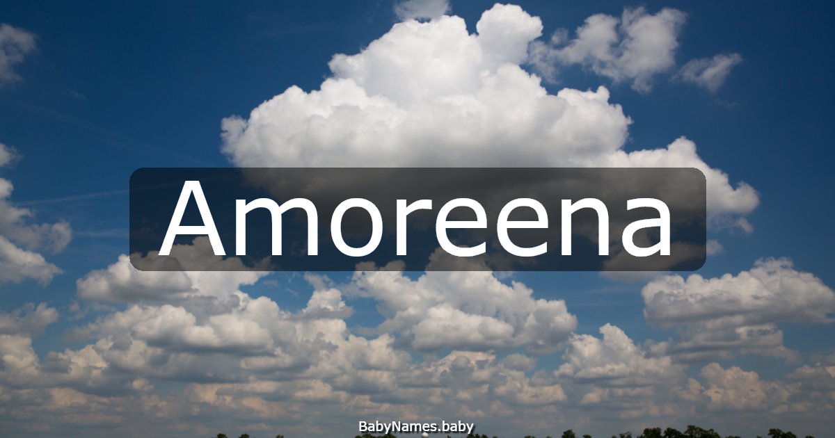 Amoreena