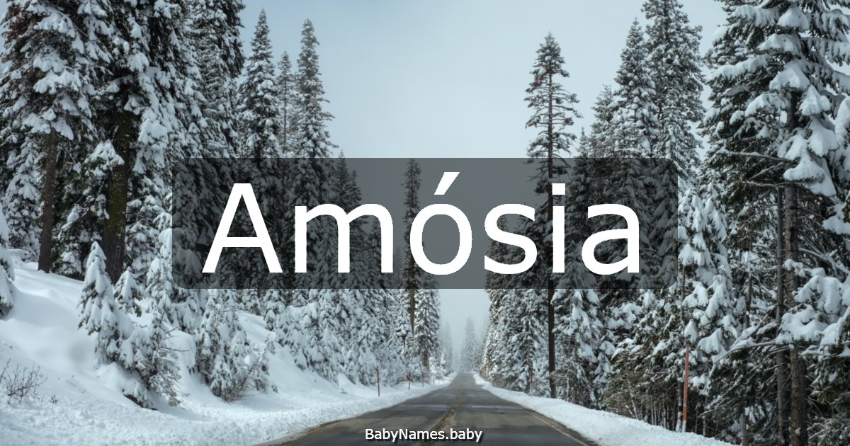 Amósia