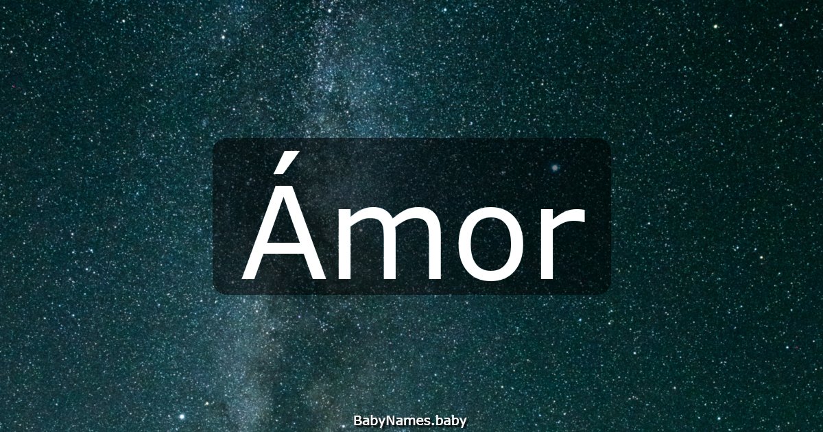 Ámor